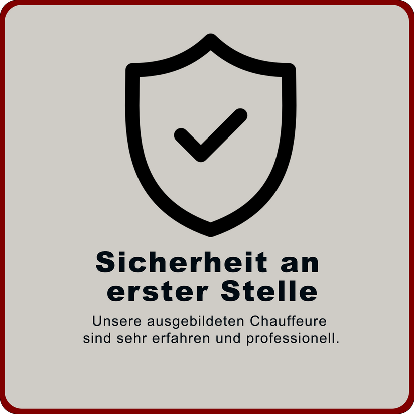 Sicherheit Taxi Limousine Bern